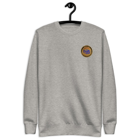 Zero-G “What’s in Your Ledger?” & Galaxy Logo Unisex Premium Sweatshirt